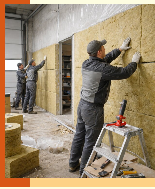 Утепление автосервиса и мастерских в Дзержинском качественно и надёжно
